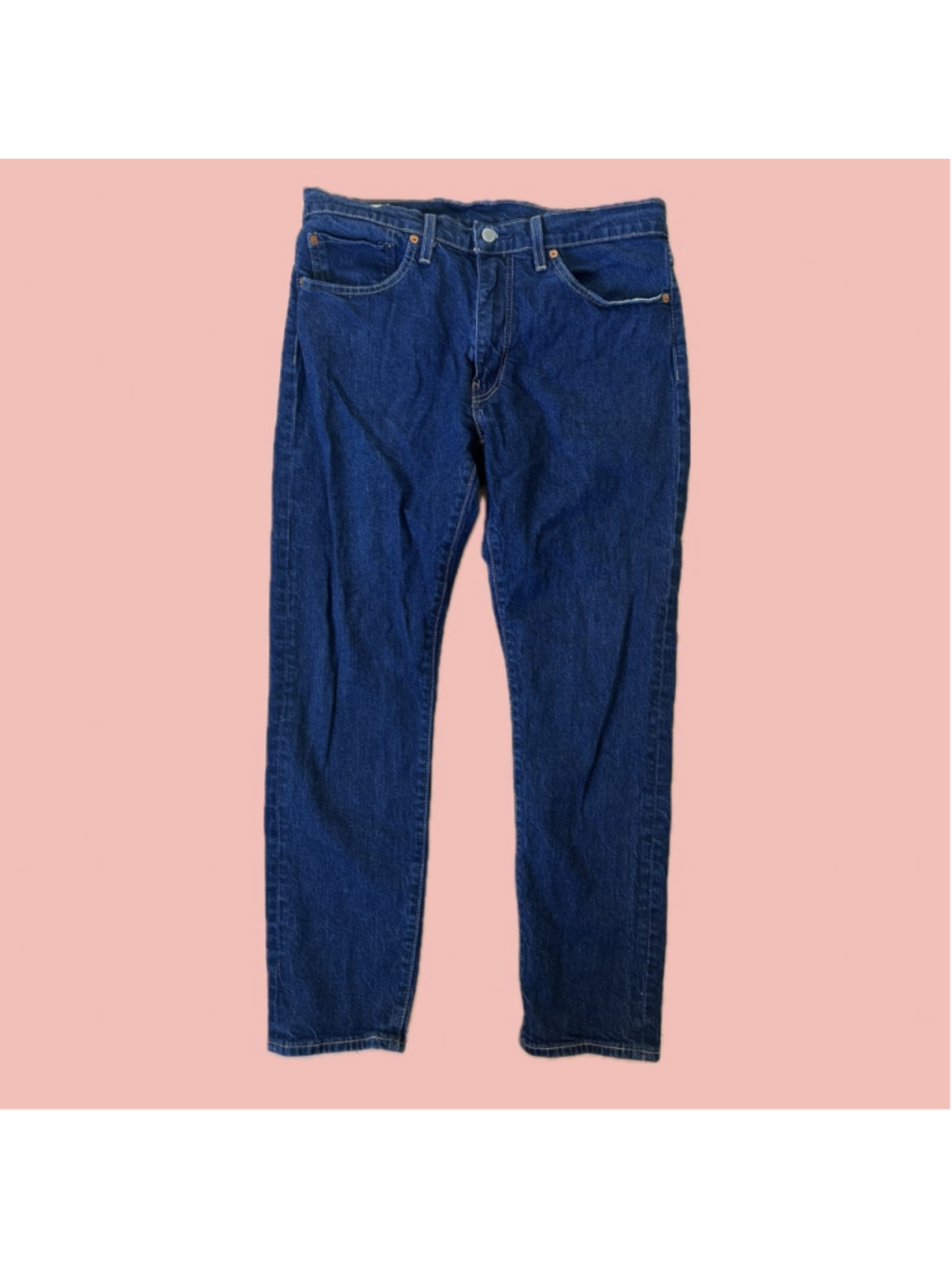 Levi’s Premium Dark Wash Straight Leg Jeans W34 L30 Classic Denim